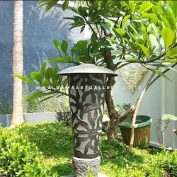 Lampu Taman Tembaga Kuningan